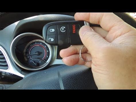 The first and most common is when it <b>won't</b> turn over. . Dodge journey won t start key not detected